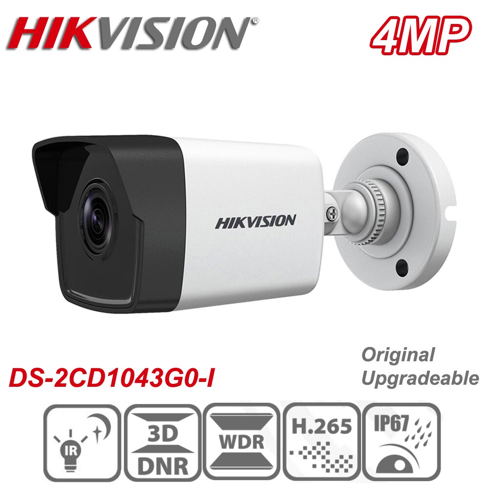 Hikvision DS-2CD1043G0-I Ʈũ Ҹ IP ī޶, 4M..